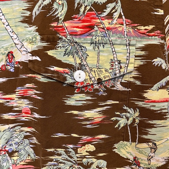 Ralph Lauren Tropical Hawaiian Shirt Men's XL - Picture 3 of 7